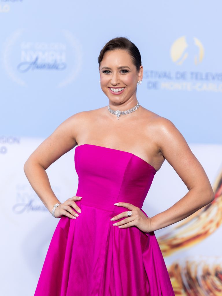 Jazmin Grace Grimaldi attends the Closing Ceremony during the 64th Monte-Carlo Television Festival on June 17, 2025