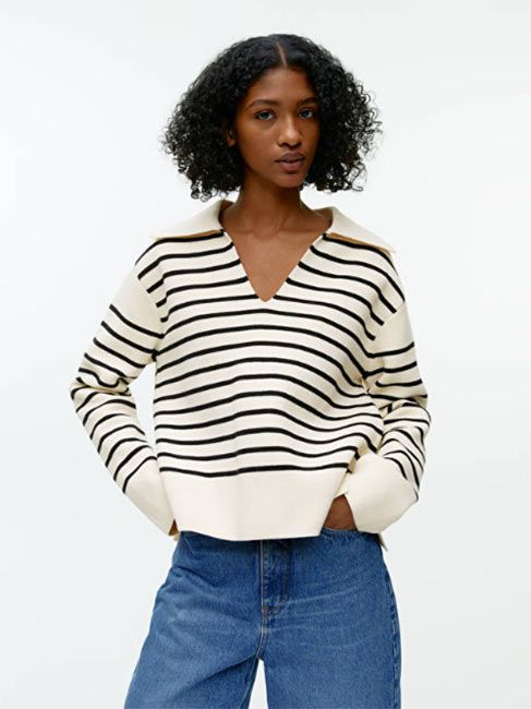 striped knit from arket