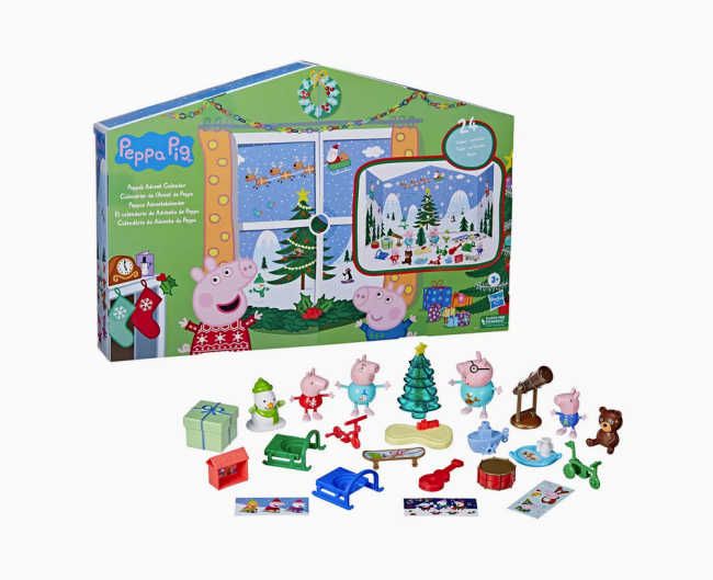 best macys holiday advent calendar peppa pig