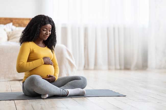 pregnancy yoga