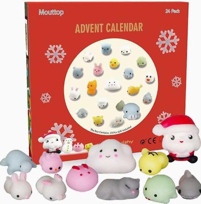 best amazon advent calendar mochi squishies