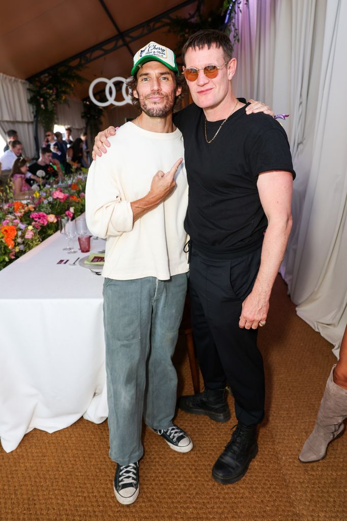 Celebrities included Sam Claflin and Matt Smith 