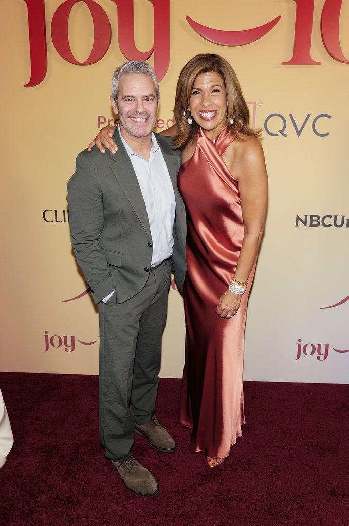 Hoda and Andy Cohen