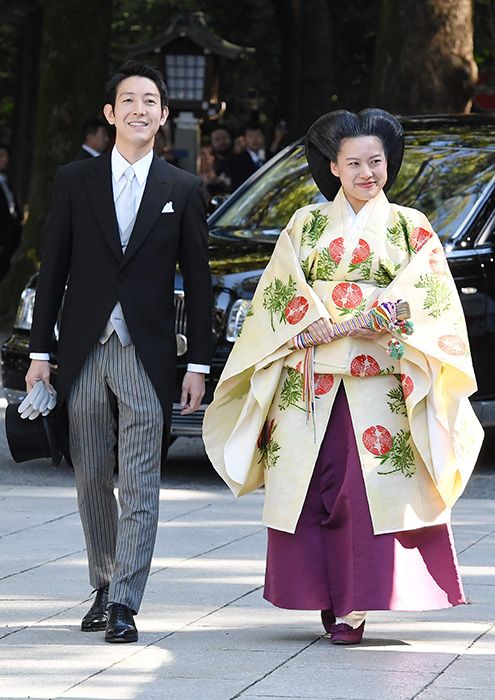 princess ayako wedding ceremony with kei moriya