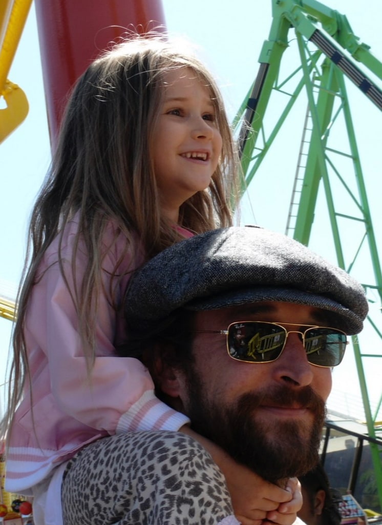 Throwback photo shared by Noah Wyle in October 2025 in honor of his daughter Auden Wyle's 20th birthday