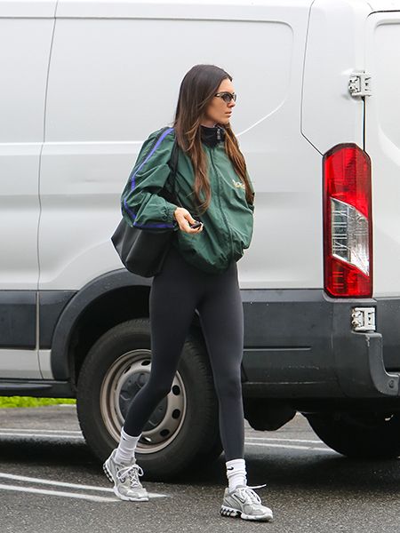 Kendall Jenner In Retro Sportswear