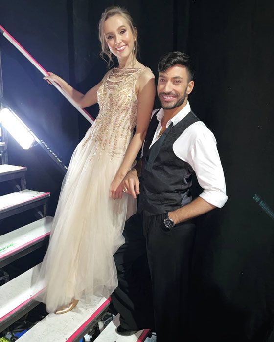 rose and giovanni backstage