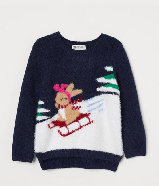 H and M kids christmas jumper
