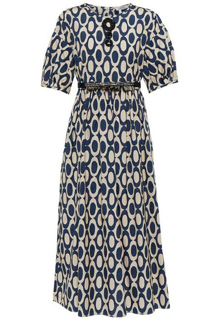 maxmara print dress