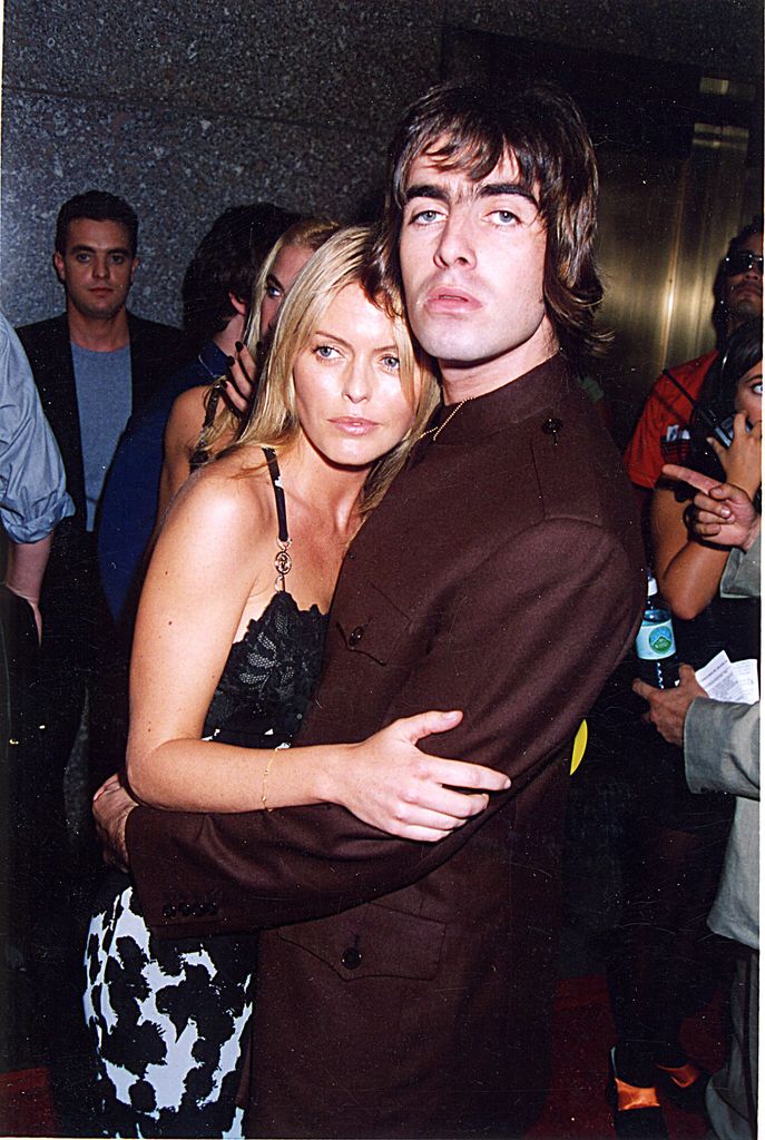 Liam Gallagher and Patsy in 1996, at the beginning of their relationship