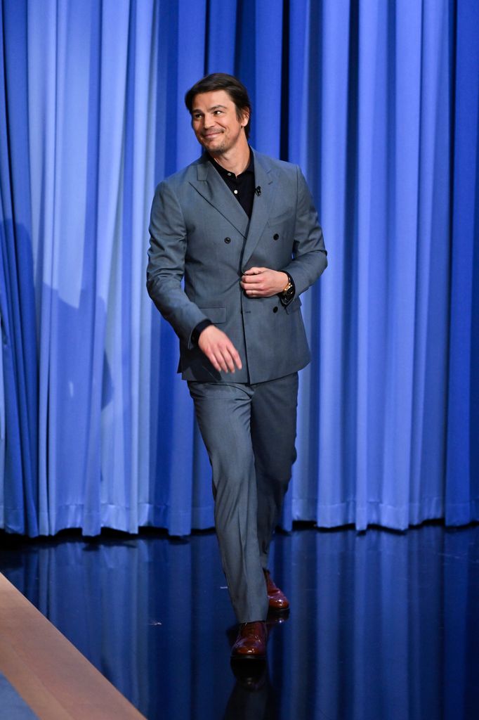 THE TONIGHT SHOW STARRING JIMMY FALLON -- Episode 2131 -- Pictured: Actor Josh Hartnett arrives on Wednesday, May 7, 2025