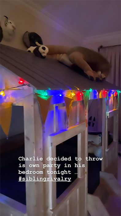 Robbie Williams son Charlie bedroom