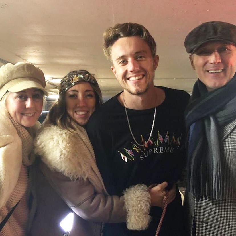 Shirlie, Harleymoon and Martin Kemp reunite with Roman after his 2019 stint in I'm a Celebrity