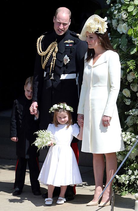 george charlotte prince harry wedding