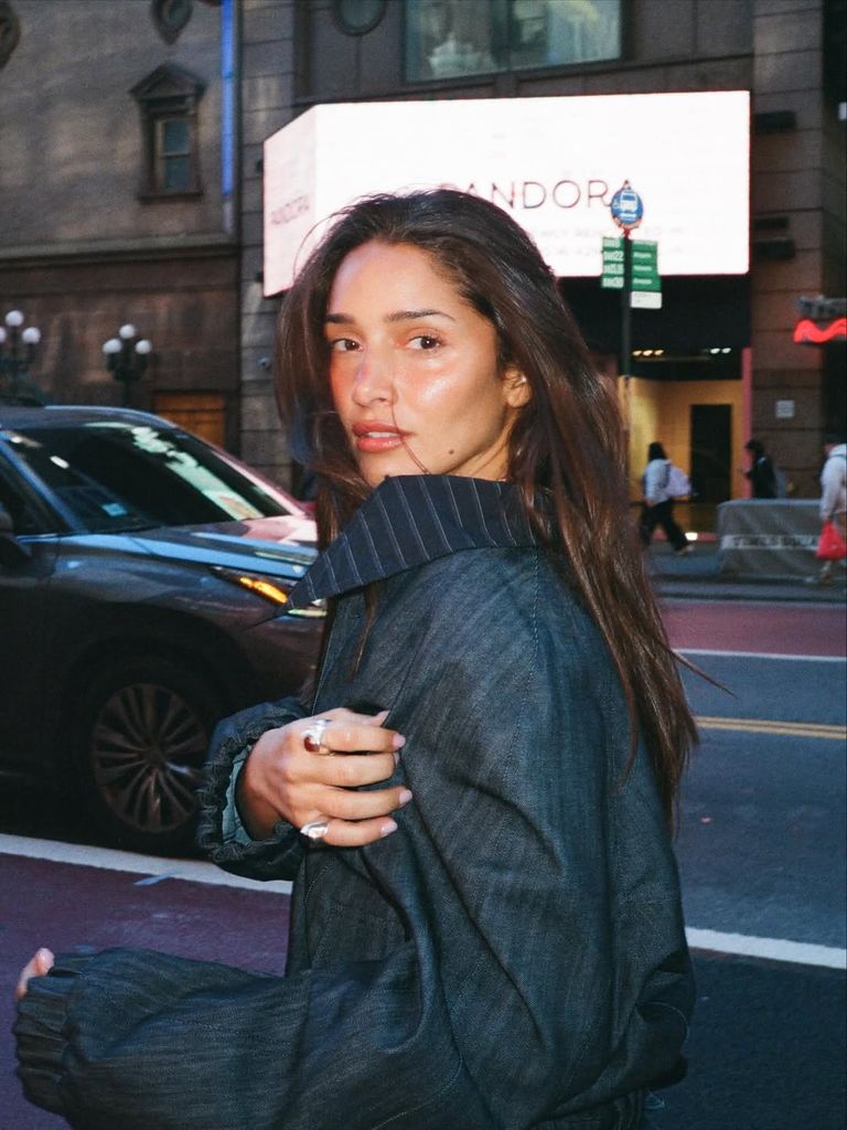 Tatiana Gabriela posing in NYC