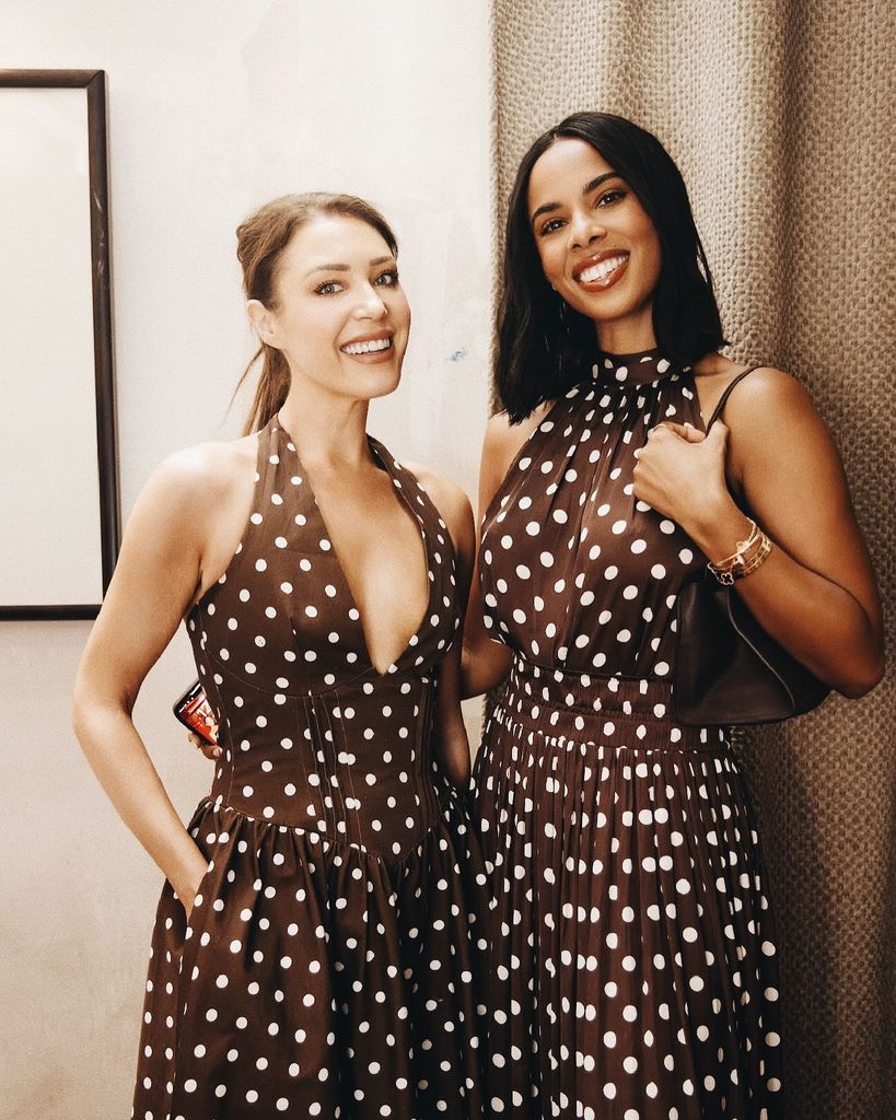 Lorna Luxe and Rochelle Humes