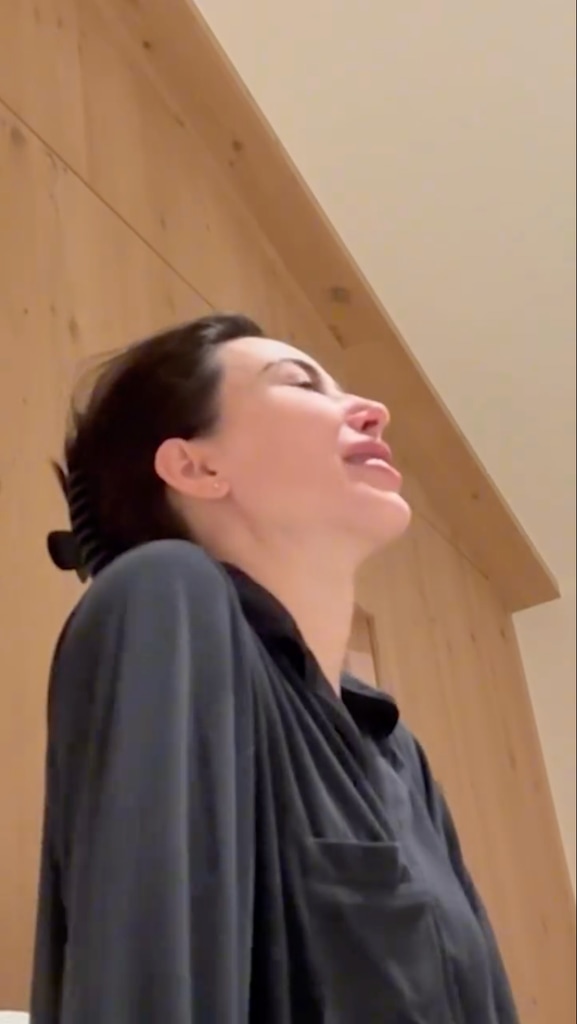 Kim Kardashian cries over the stresses of taking the California Bar Exam in a video shared on Instagram