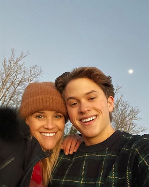 reese witherspoon with son deacon
