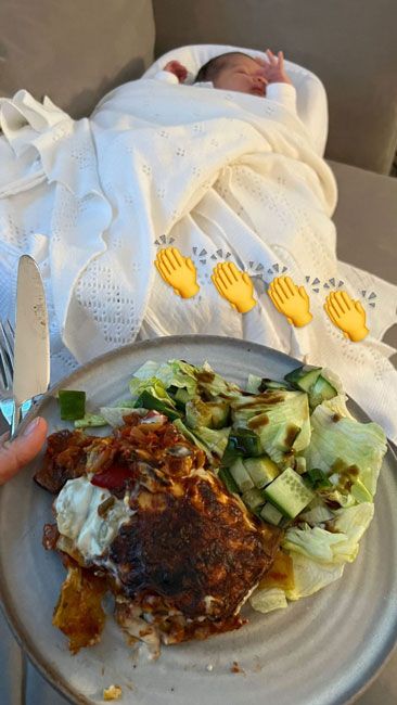 lucy mecklenburgh post baby dinner