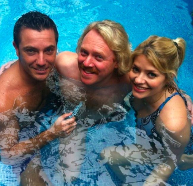 holly willoughby throwback photo keith lemon