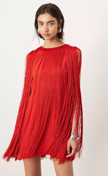 Red Eras dress from asos