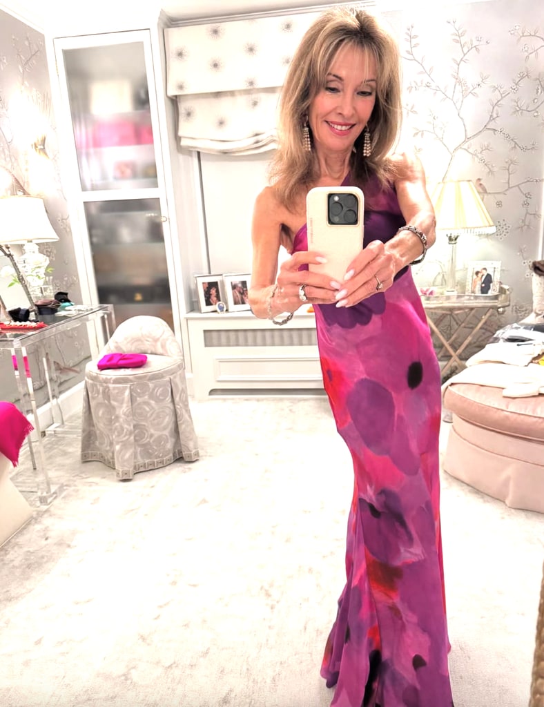 Susan Lucci stuns in a pink frock
