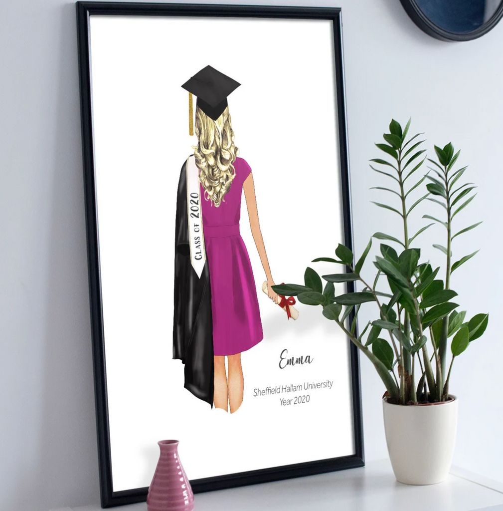graduation print artwork