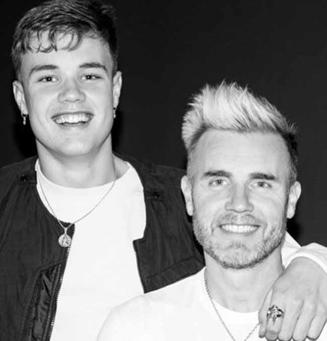 Gary Barlow shares photo with lookalike son and reveals his amazing A ...