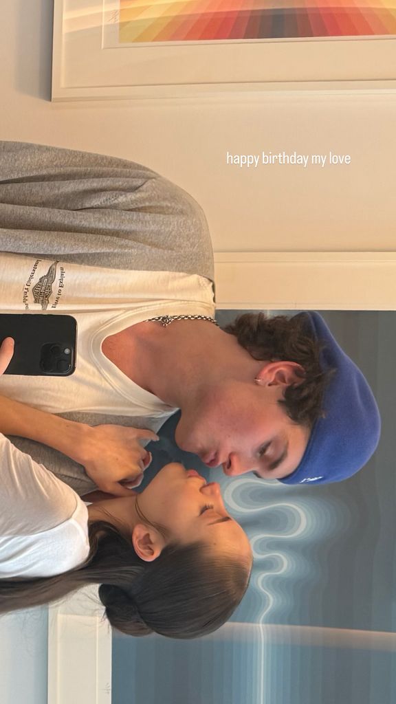 Leni and her boyfriend