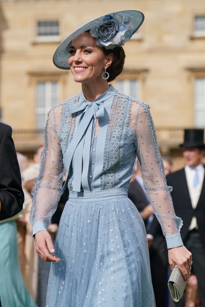 Princess Kate attends palace garden party