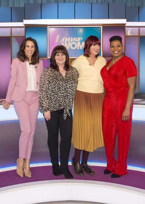 Andrea McLean’s pink suit on Loose Women is less than £50 from Zara ...