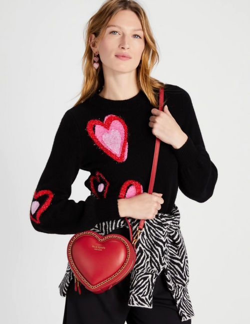 kate spade heart shaped bag