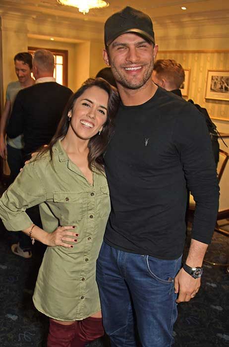 Janette and Aljaz at a VIP event