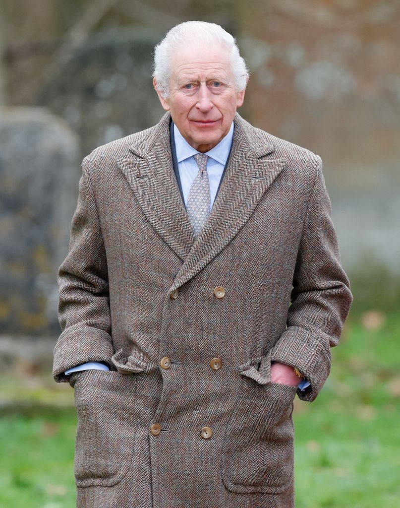 King Charles at Sandringham