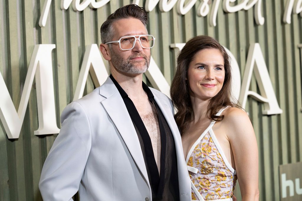 Christopher Robinson and Amanda Knox 