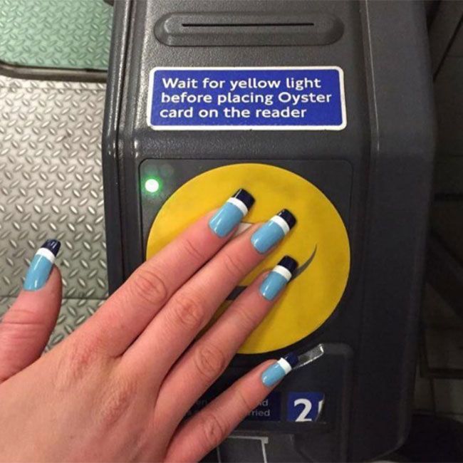 oyster card nails
