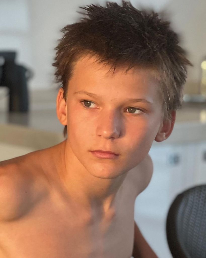 Kate Hudson shares photos of her son Bingham "Bing" Bellamy on Instagram