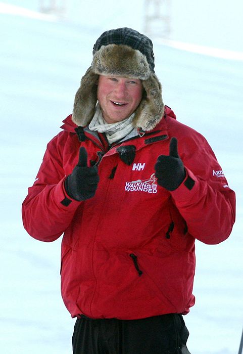 prince harry north pole