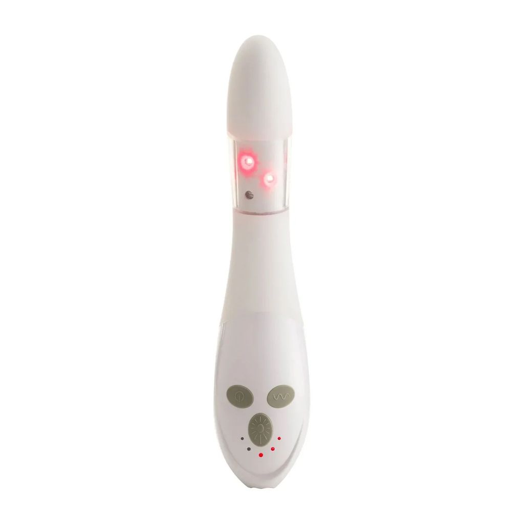 white LED therapy wand for using in the intimate area