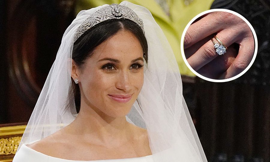 Royal wedding rings: The symbolic royal jewels worn by Meghan Markle ...