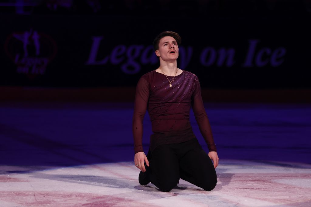 Maxim Naumov se produit à la Capital One Arena le 2 mars 2025 à Washington, DC