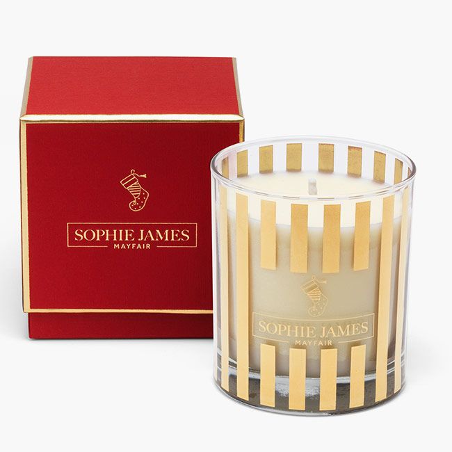 sophie james christmas candle