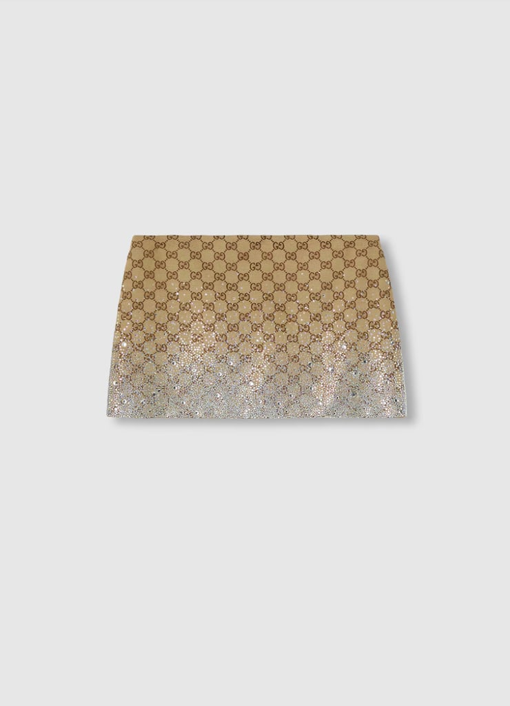 GUCCI monogram skirt