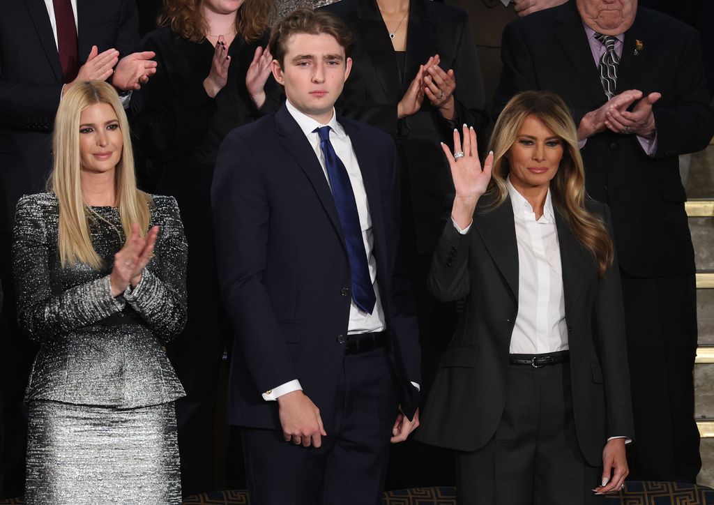 Barron Ivanka Melania Trump