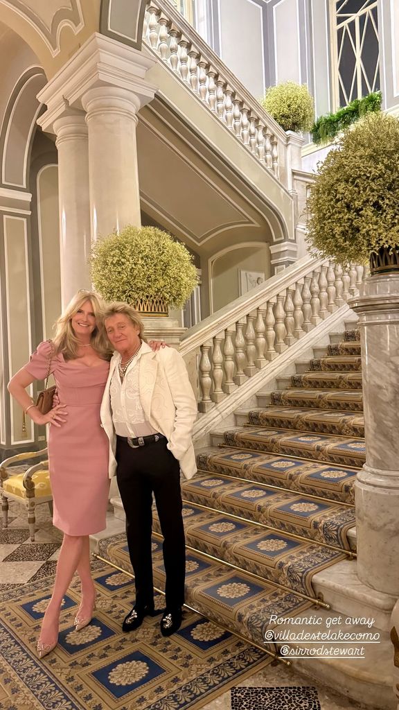 Penny and Rod have jetted off on a romatic getaway to Lake Como