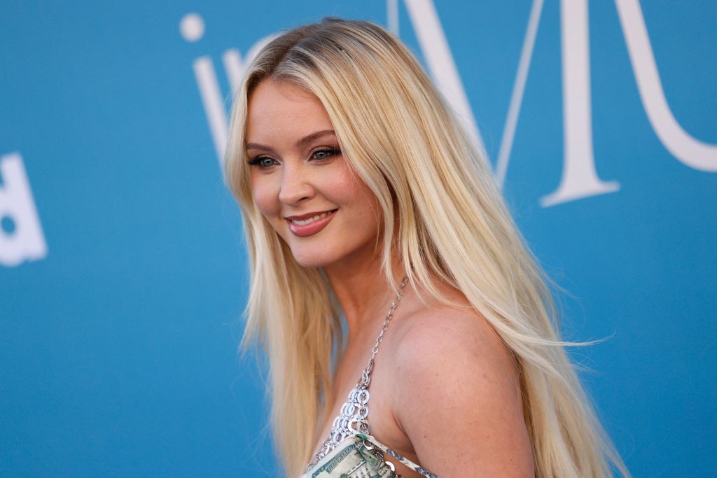 Swedish singer Zara Larsson arrives for the 2025 Billboard Women in Music