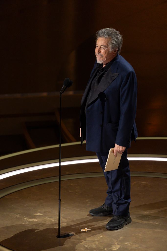 THE OSCARS - The 96th Oscars held on Sunday, March 10, 2024, at the DolbyÂ® Theatre at Ovation Hollywood and televised live on ABC and in more than 200 territories worldwide. (Stewart Cook/Disney via Getty Images)AL PACINO