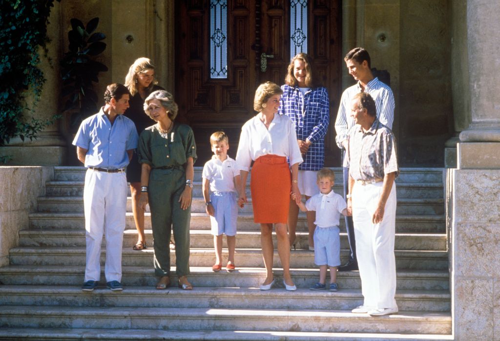 The royals were on holiday in Mallorca on this day in 1988