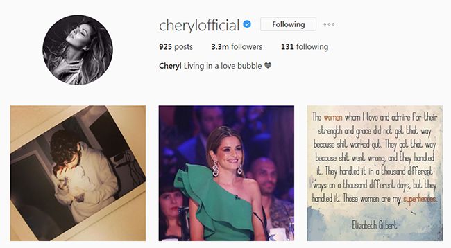 cheryl instagram snapshot