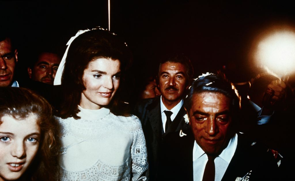 Aristotle Onassis married Jackie Kennedy on his private island in Greece